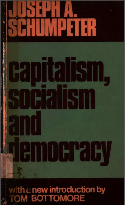 Capitalism, socialism and democracy