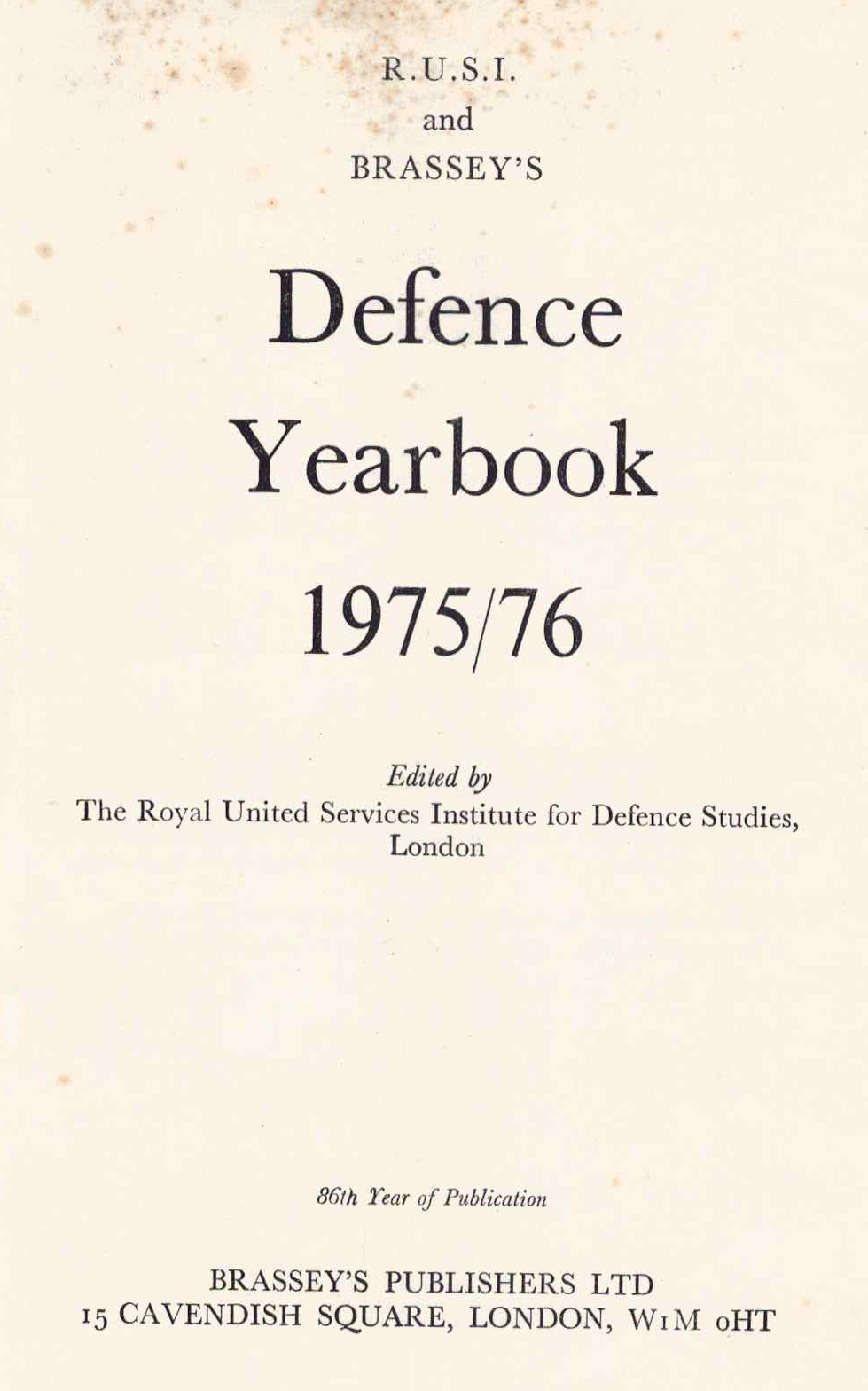Defence year book 1975/76