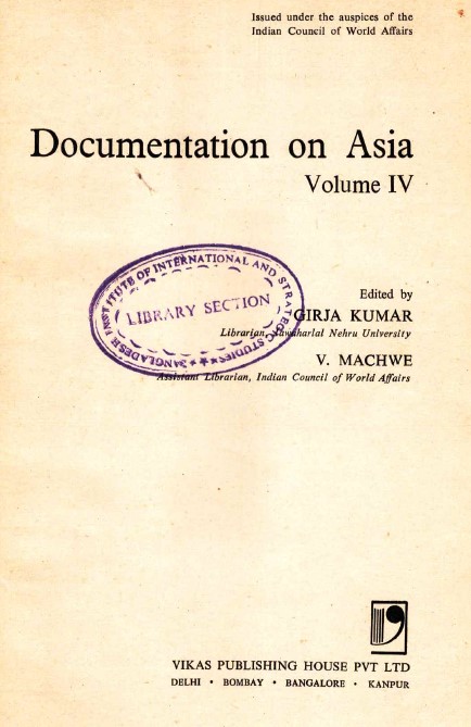 Documentation on Asia