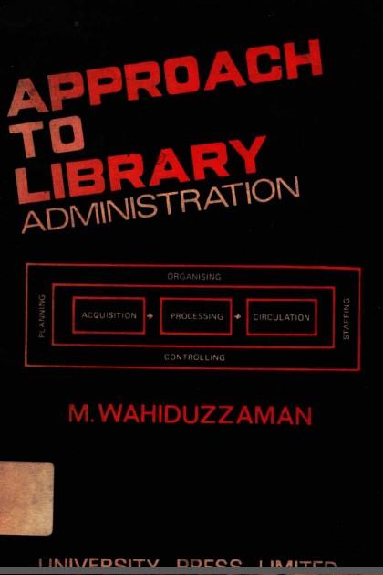 Approach to library administration