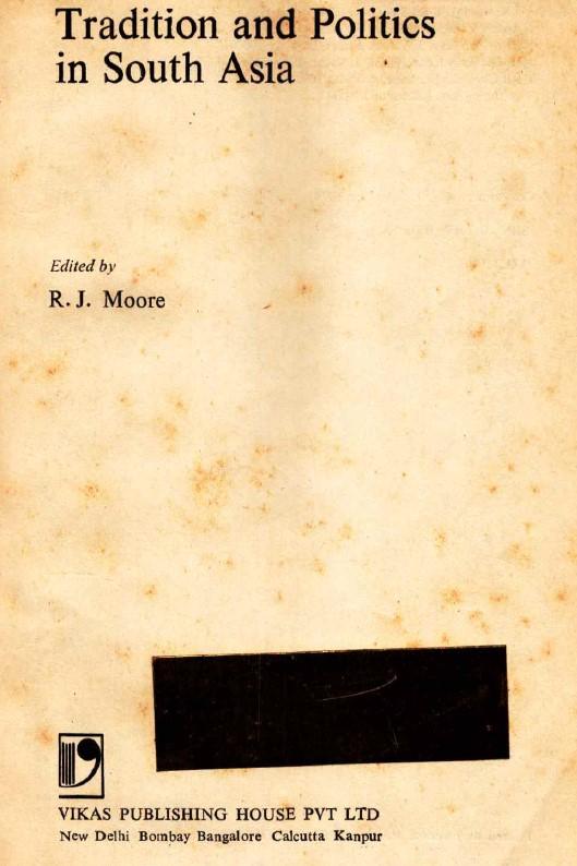 Tradition and politics in South Asia