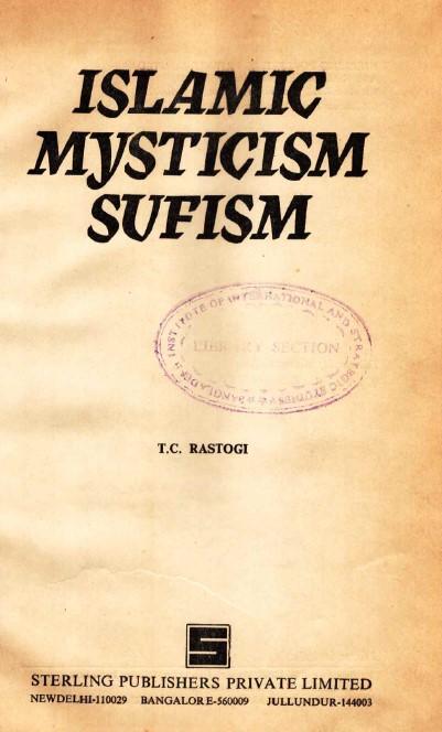 Islamic mysticism sufism