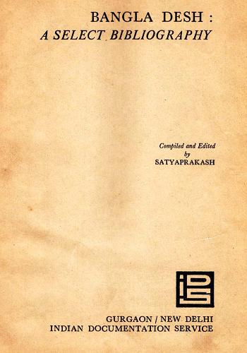 Bangladesh : select bibliography