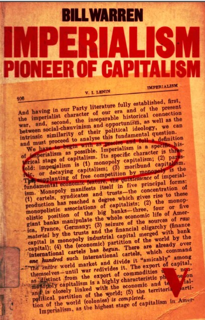 Imperialism : pioneer of capitalism