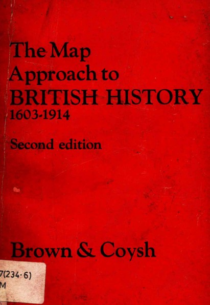 The map approach to British history  1603-1914